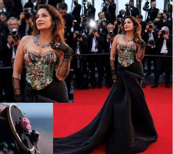 Dr Sonal Parihar from Jodhpur shines at Cannes 2026 with her Unique Ensemble created by used computer chips